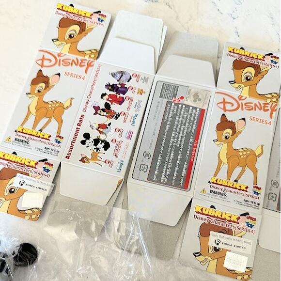 Disney Series 4 Figures 2000s Full Set Vintage Rare Medicom Kubrick BG25 - Picture 3 of 11